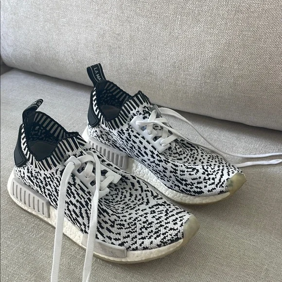 adidas gazelle silver green womens Shop White Mens adidas NMD R1 Lace Up Sneakers – Shoebacca main image 1
